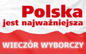 Informacja dla mediów o wieczorze wyborczym