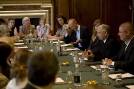 Jarosław Kaczyński spotkał się z Polonią w Londynie