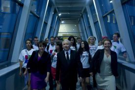 Jarosław Kaczyński wziął udział w debacie z Bronisławem Komorowskim