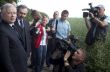 Jarosław Kaczyński odwiedził gospodarstwo państwa Foltynów - Kubalin, 16 czerwca 2010