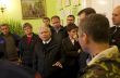 Jarosław Kaczyński na terenach dotkniętych powodzią - Zator, 20 maja 2010